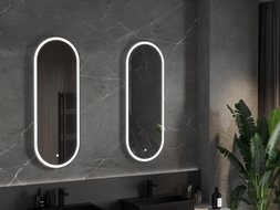 Mexen Bono beleuchteter Badspiegel 45 x 120 cm, LED 6000K, Antibeschlag - 9816-045-120-611-00