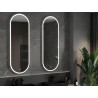 Mexen Bono beleuchteter Badezimmerspiegel 55 x 155 cm, LED 6000K, Antibeschlag - 9816-055-155-611-00