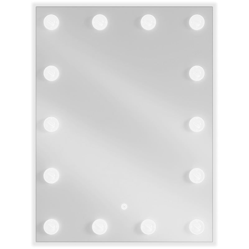 Mexen Dona beleuchteter Badezimmerspiegel 60 x 80 cm, LED 6000K, Antibeschlag - 9818-060-080-611-00