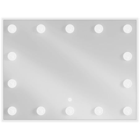 Mexen Dona beleuchteter Badezimmerspiegel 80 x 60 cm, LED 6000K, Antibeschlag - 9818-080-060-611-00