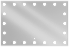 Mexen Dona beleuchteter Badezimmerspiegel 120 x 80 cm, LED 6000K, Antifog - 9818-120-080-611-00