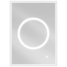 Mexen Koga beleuchteter Badezimmerspiegel 50 x 70 cm, LED 6000K, Antibeschlag - 9821-050-070-611-00