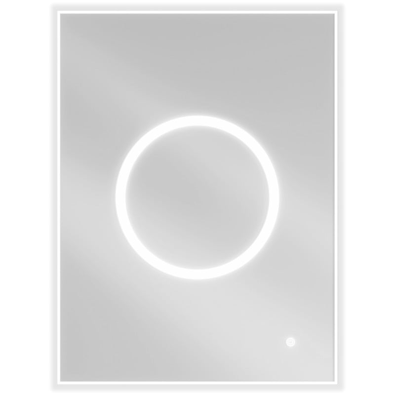Mexen Koga beleuchteter Badezimmerspiegel 60 x 80 cm, LED 6000K, Antibeschlag - 9821-060-080-611-00