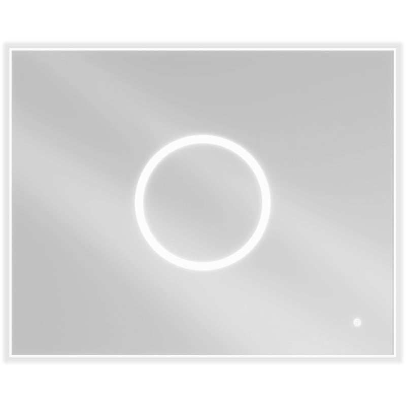 Mexen Koga beleuchteter Badezimmerspiegel 100 x 80 cm, LED 6000K, Antibeschlag - 9821-100-080-611-00