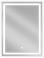 Mexen Miko beleuchteter Badezimmer-Spiegel 60 x 80 cm, LED 6000K, Antibeschlag - 9819-060-080-611-00