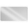 Mexen Nida beleuchteter Badezimmerspiegel 140 x 80 cm, LED 6000K, Antibeschlag - 9806-140-080-611-00