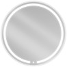 Mexen Rose beleuchteter Badezimmerspiegel, rund 90 cm, LED 6000K, Antibeschlag - 9810-090-090-611-00