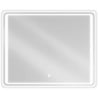 Mexen Zusa beleuchteter Badezimmerspiegel 100 x 80 cm, LED 6000K, Antibeschlag - 9808-100-080-611-00