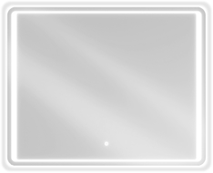 Mexen Zusa beleuchteter Badezimmerspiegel 100 x 80 cm, LED 6000K, Antibeschlag - 9808-100-080-611-00