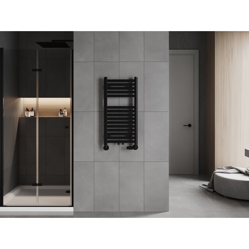 Mexen Hades Badezimmerheizkörper 800 x 400 mm, 320 W, schwarz - W104-0800-400-00-70