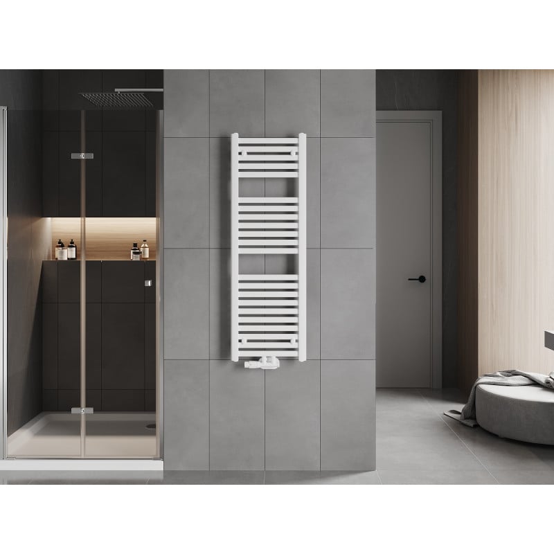 Mexen Hades Badezimmerheizkörper 1200 x 400 mm, 472 W, weiß - W104-1200-400-00-20
