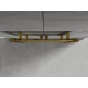 Mexen Hades Badezimmerheizkörper 1200 x 500 mm, 450 W, gold - W104-1200-500-00-50