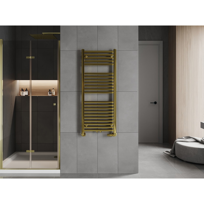 Mexen Hades Badezimmerheizkörper 1200 x 500 mm, 450 W, gold - W104-1200-500-00-50
