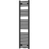 Mexen Hades Badezimmerheizkörper 1500 x 400 mm, 583 W, schwarz - W104-1500-400-00-70