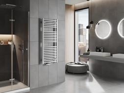 Mexen Hades Badezimmerheizkörper 1200 x 500 mm, 450 W, Chrom - W104-1200-500-00-01