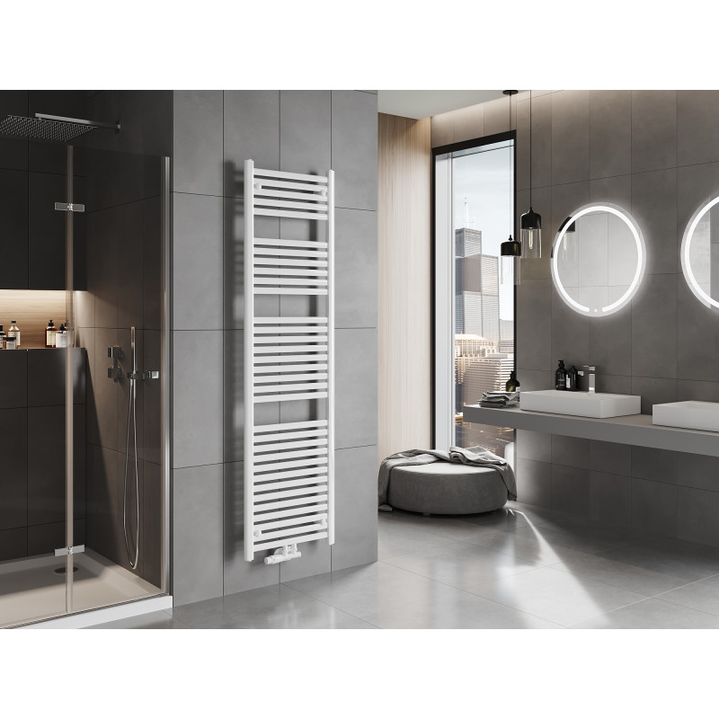 Mexen Hades Badezimmerheizkörper 1800 x 500 mm, 854 W, weiß - W104-1800-500-00-20