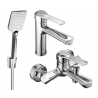 Mexen Sabre R62 Badewannen-Set, Chrom - 72103R62-00