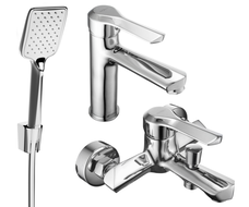 Mexen Sabre R62 Badewannen-Set, Chrom - 72103R62-00