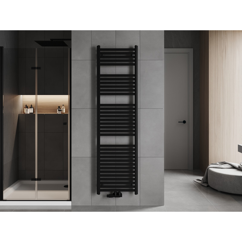Mexen Hades Badezimmerheizkörper 1800 x 500 mm, 854 W, schwarz - W104-1800-500-00-70