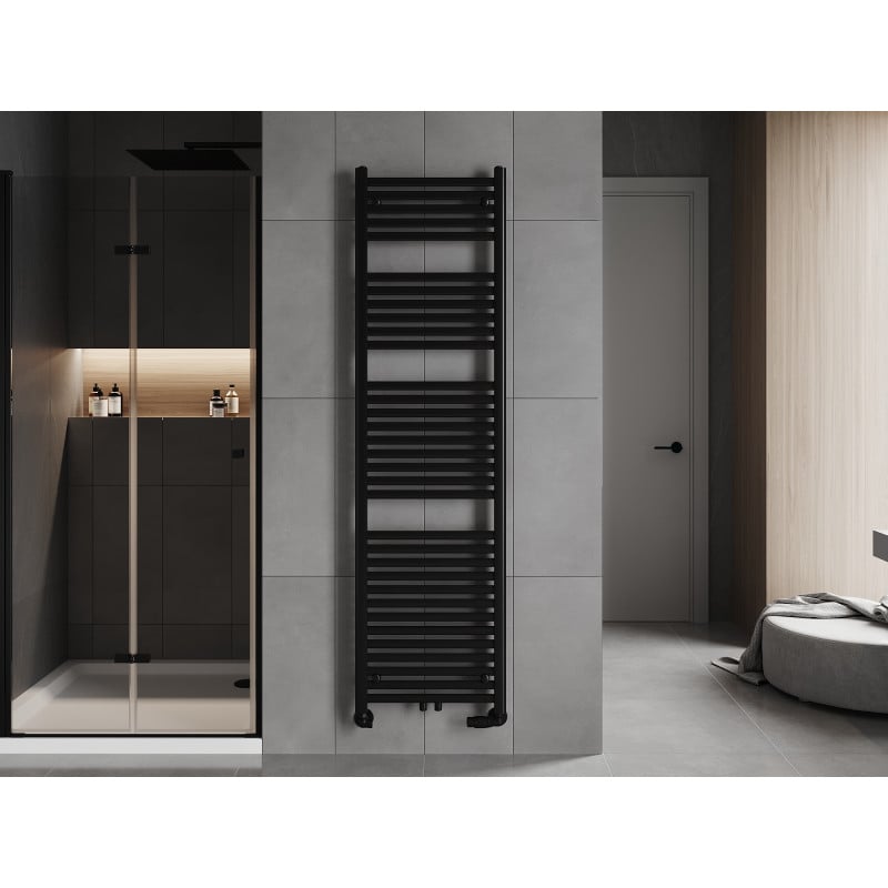 Mexen Hades Badezimmerheizkörper 1800 x 500 mm, 854 W, schwarz - W104-1800-500-00-70