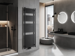 Mexen Hades Badezimmerheizkörper 1800 x 600 mm, 1000 W, schwarz - W104-1800-600-00-70