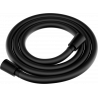 Mexen Duschschlauch 150 cm, schwarz - 79450-70