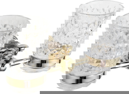 Mexen Estela Doppelter Zahnputzbecher, Gold - 7011552-50