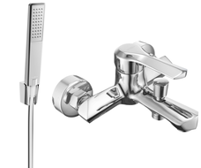 Mexen Sabre R72 Badewannenarmatur mit Duschset, Chrom - 7213R72-00