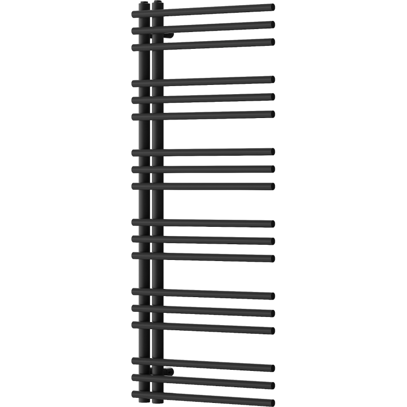 Mexen Neptun dekorativer Badheizkörper 1200 x 500 mm, 456 W, schwarz - W101-1200-500-00-70