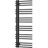 Mexen Neptun dekorativer Badheizkörper 1200 x 500 mm, 456 W, schwarz - W101-1200-500-00-70