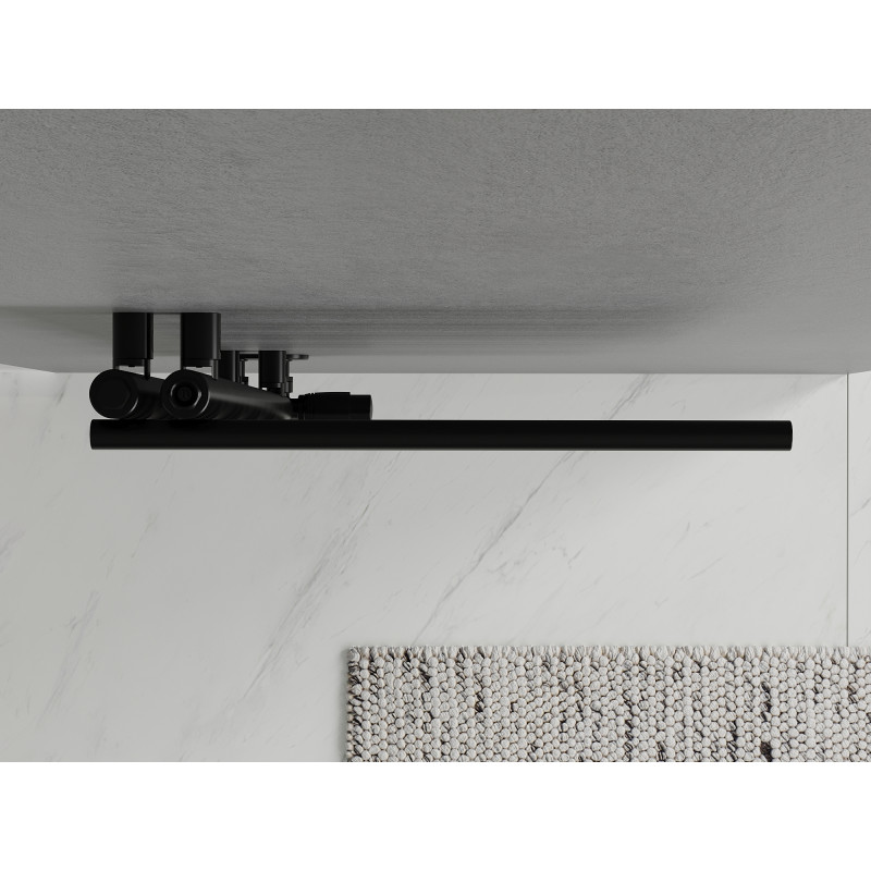 Mexen Neptun dekorativer Badheizkörper 1200 x 500 mm, 456 W, schwarz - W101-1200-500-00-70