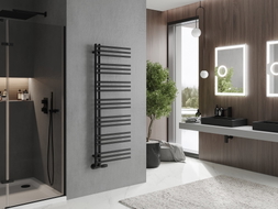 Mexen Neptun Dekorativer Badezimmerheizkörper 1400 x 500 mm, 532 W, schwarz - W101-1400-500-00-70