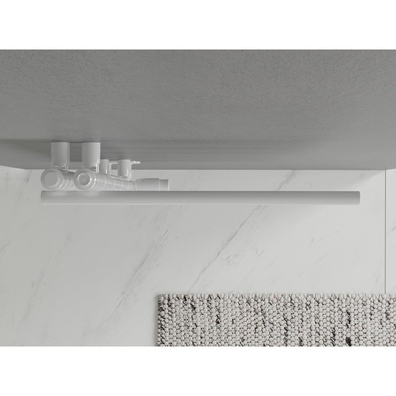 Mexen Neptun dekorativer Badezimmerheizkörper 1200 x 500 mm, 456 W, weiß - W101-1200-500-00-20