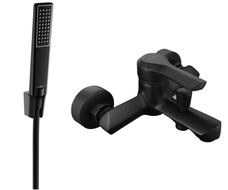 Mexen Sabre R72 Badewannenarmatur mit Duschset, schwarz - 7213R72-70