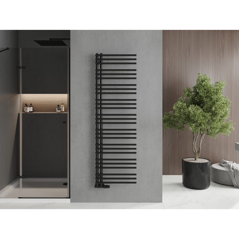 Mexen Neptun dekorativer Badheizkörper 1600 x 500 mm, 662 W, schwarz - W101-1600-500-00-70