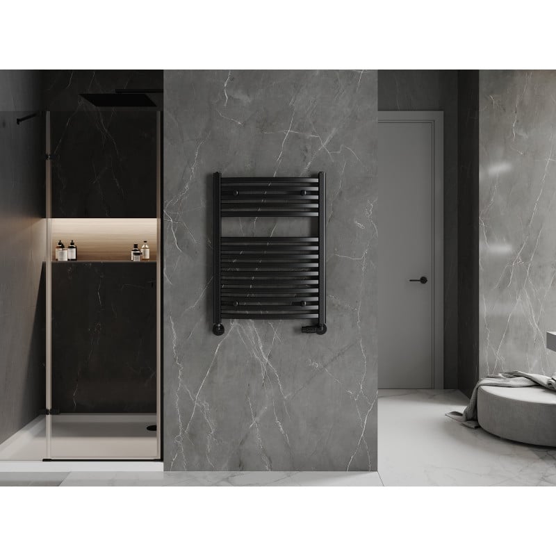 Mexen Helios Badezimmerheizkörper 800 x 600 mm, 448 W, schwarz - W103-0800-600-00-70