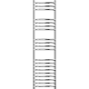 Mexen Eros Badezimmerheizkörper 1200 x 318 mm, 332 W, Chrom - W112-1200-318-00-01
