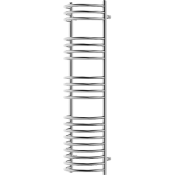 Mexen Eros Badheizkörper 1200 x 318 mm, 332 W, chrom - W112-1200-318-00-01