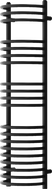 Mexen Eros Handtuchheizkörper 1200 x 318 mm, 421 W, schwarz - W112-1200-318-00-70