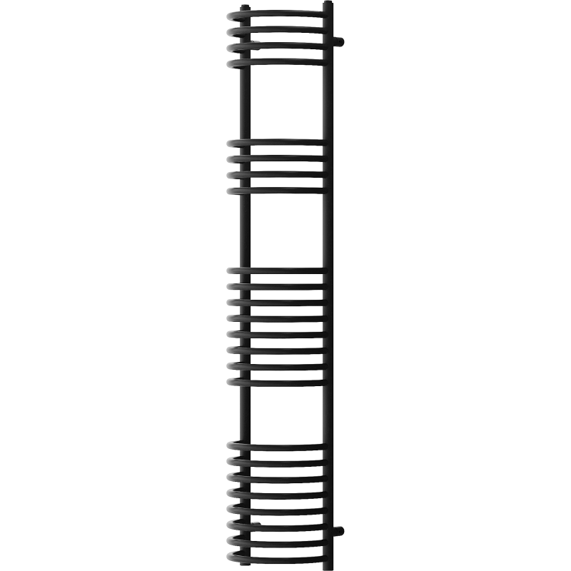 Mexen Eros Badezimmerheizkörper 1600 x 318 mm, 551 W, schwarz - W112-1600-318-00-70