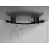 Mexen Helios Badezimmerheizkörper 1200 x 500 mm, 567 W, schwarz - W103-1200-500-00-70