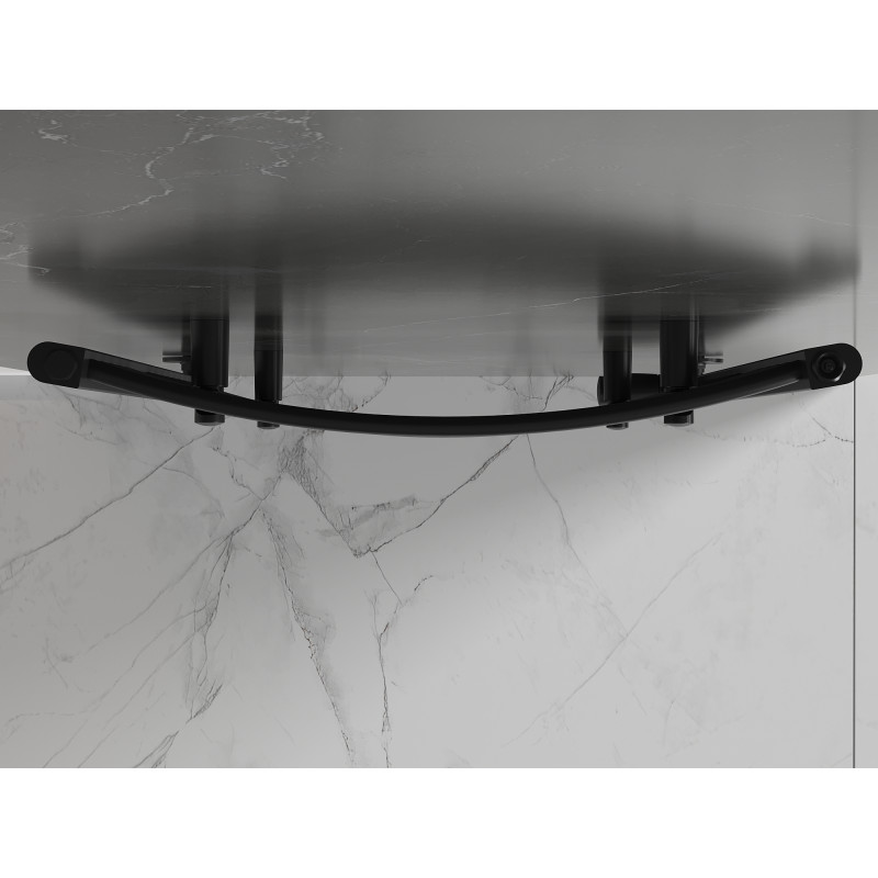 Mexen Helios Badezimmerheizkörper 800 x 600 mm, 448 W, schwarz - W103-0800-600-00-70