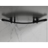 Mexen Helios Badezimmerheizkörper 1200 x 600 mm, 563 W, schwarz - W103-1200-600-00-70
