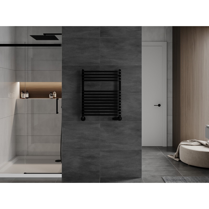 Mexen Apollo Badezimmerheizkörper 660 x 550 mm, 386 W, schwarz - W117-0660-550-00-70