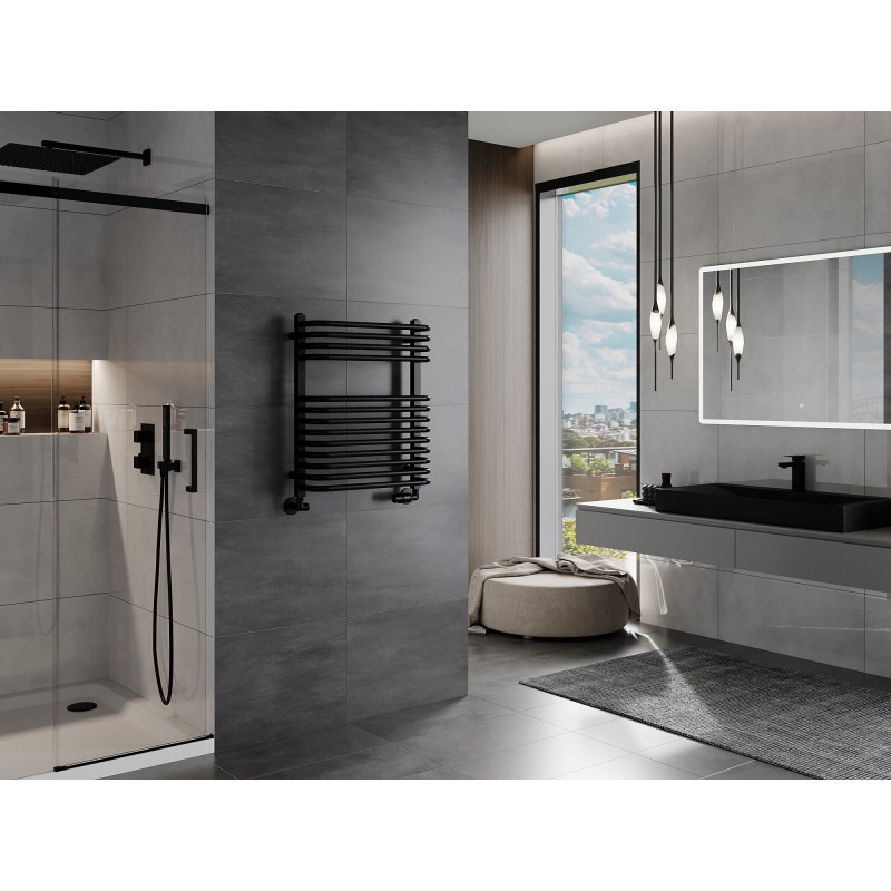 Mexen Apollo Heizkörper Badezimmer 660 x 550 mm, 386 W, schwarz - W117-0660-550-00-70