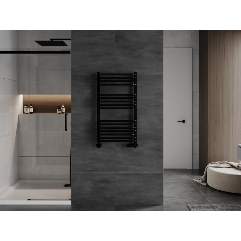 Mexen Apollo Badheizkörper 860 x 450 mm, 424 W, schwarz - W117-0860-450-00-70