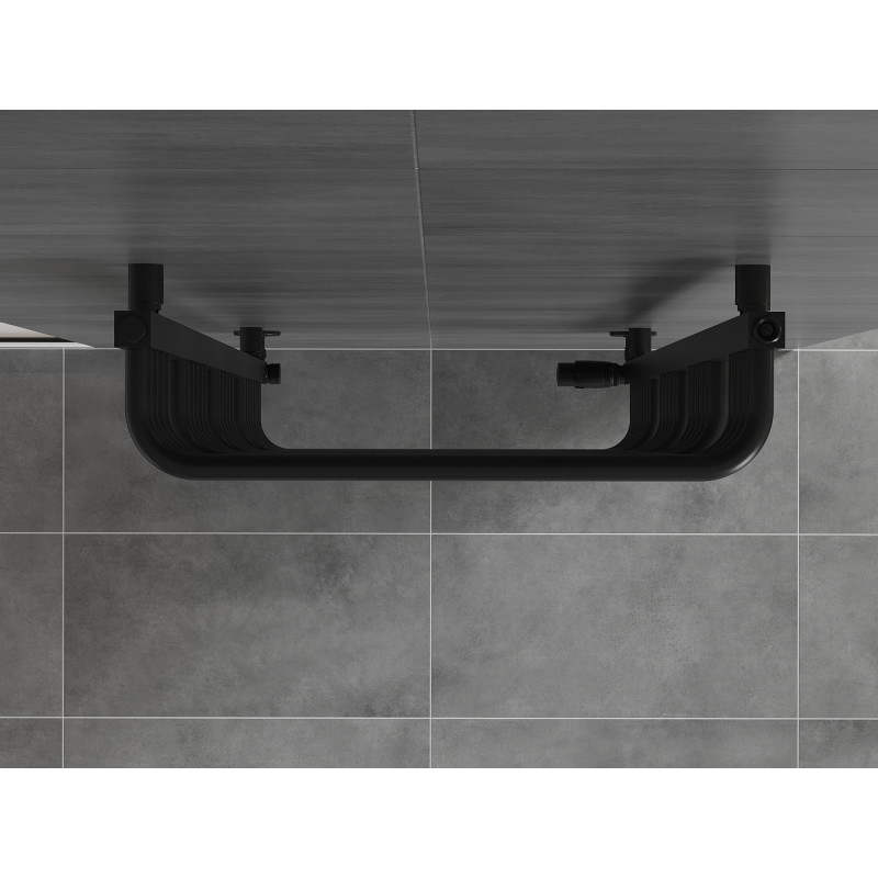 Mexen Apollo Heizkörper Badezimmer 1210 x 550 mm, 641 W, schwarz - W117-1210-550-00-70
