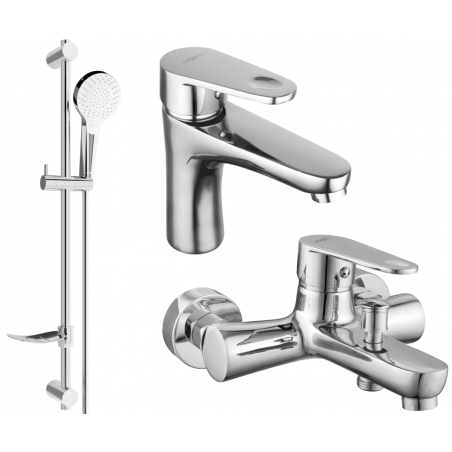 Mexen Kama DF05-Badewannenset, Chrom - 72503DF05-00