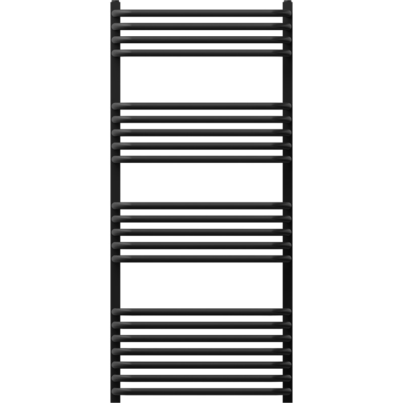 Mexen Apollo Badezimmerheizung 1210 x 550 mm, 641 W, schwarz - W117-1210-550-00-70