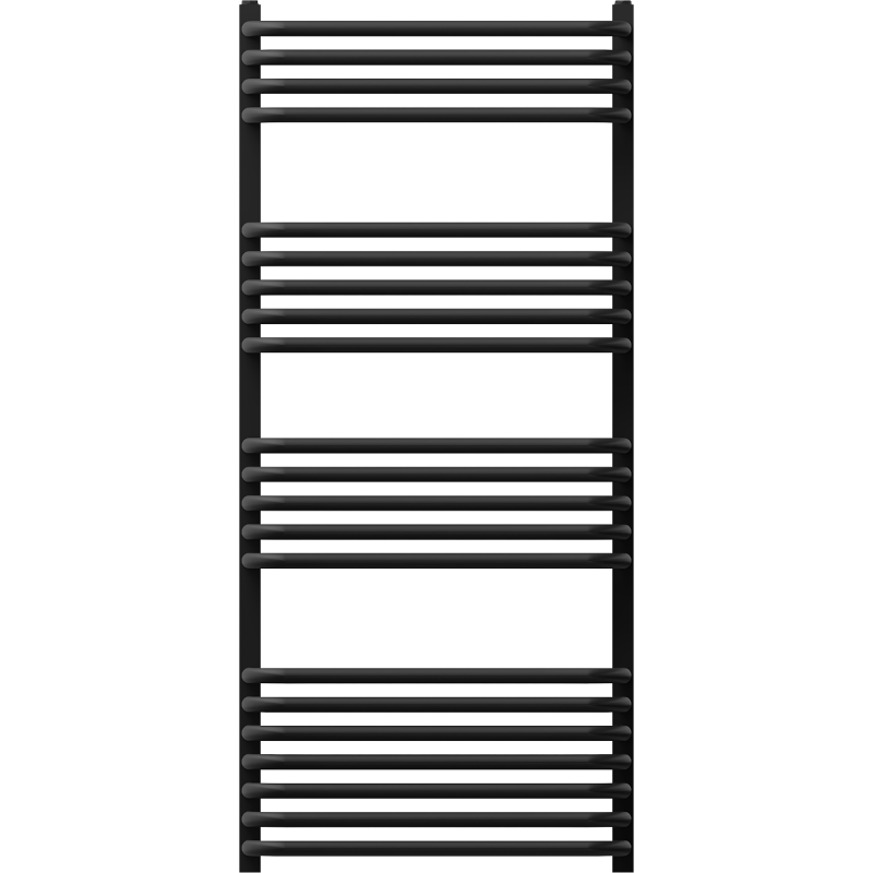 Mexen Apollo Badheizkörper 1210 x 550 mm, 641 W, schwarz - W117-1210-550-00-70